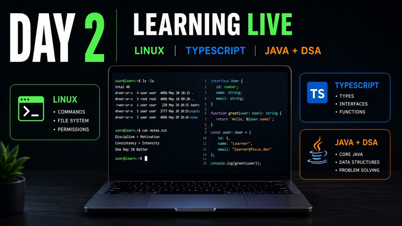 Becoming a Better Developer LIVE | Day 2 - YouTube