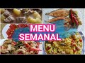 MENU SEMANAL 🍲|| MEAL PREP 🍱 || COCINA CONMIGO 👩‍🍳 || RECETAS FACILES Y SALUDABLES 🥗