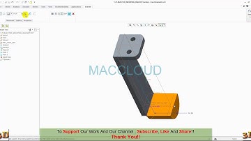 PTC CREO Modeling Part 1-75 INJECTOR MOUNTING BRACKET