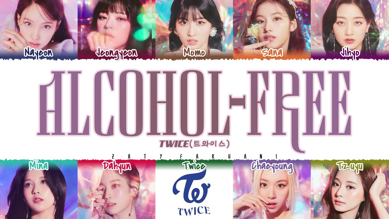 TWICE   Alcohol Free Lyrics Color Coded Han Rom Eng