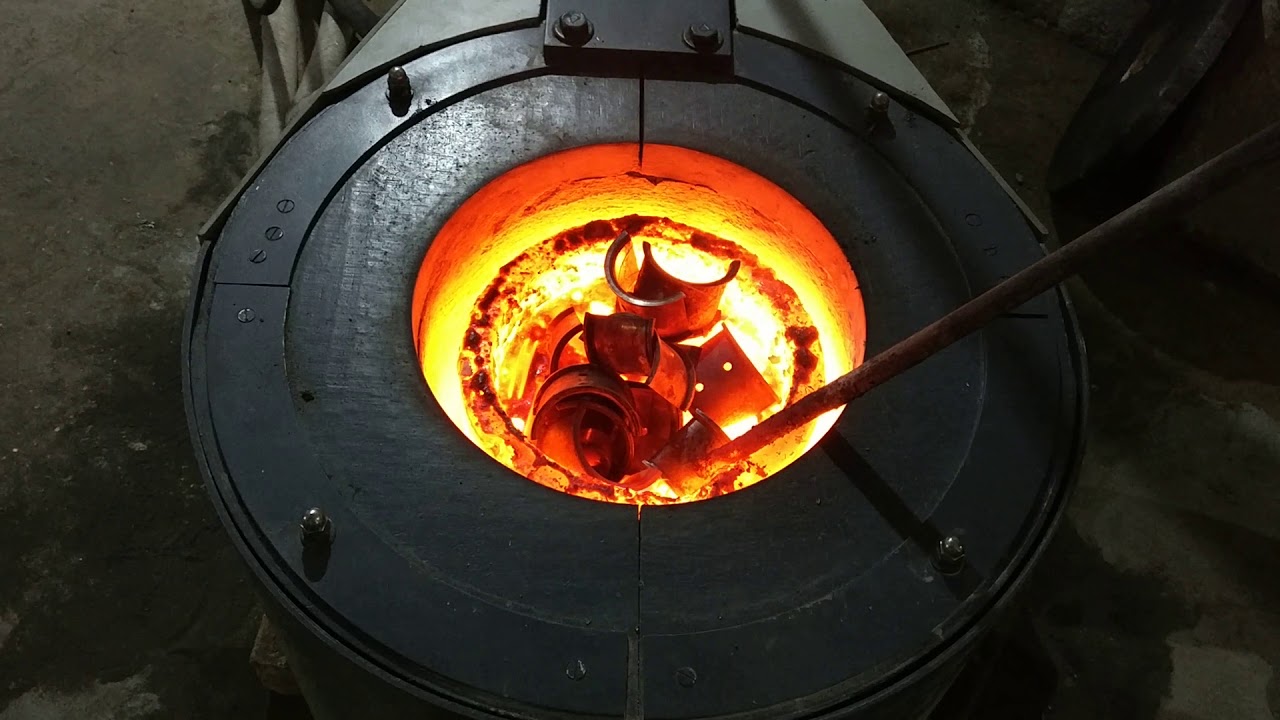 lift swing gunmetal melting furnace 1(Agni electrical) for non ferrous foundries