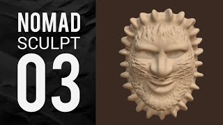 3D Modeling Sculpture by Android Phone | NomadSculpt 03 #DesignTrickAcademy screenshot 5