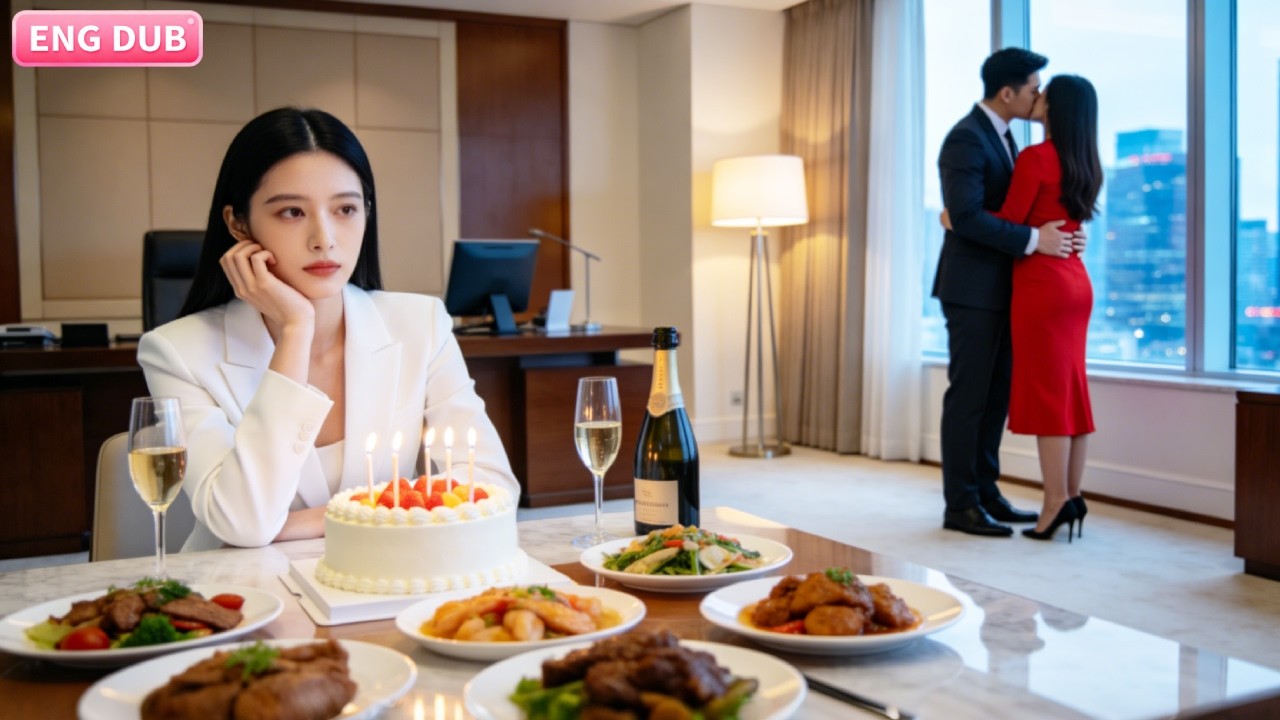 Anniversary,husband kissed his secretary; after I left, he tried to win me back, but it was too late