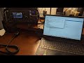 WInlink, 40 Meters, VARA HF Email, 10 Watts With The AL-705 QRP Loop, At The Hotel
