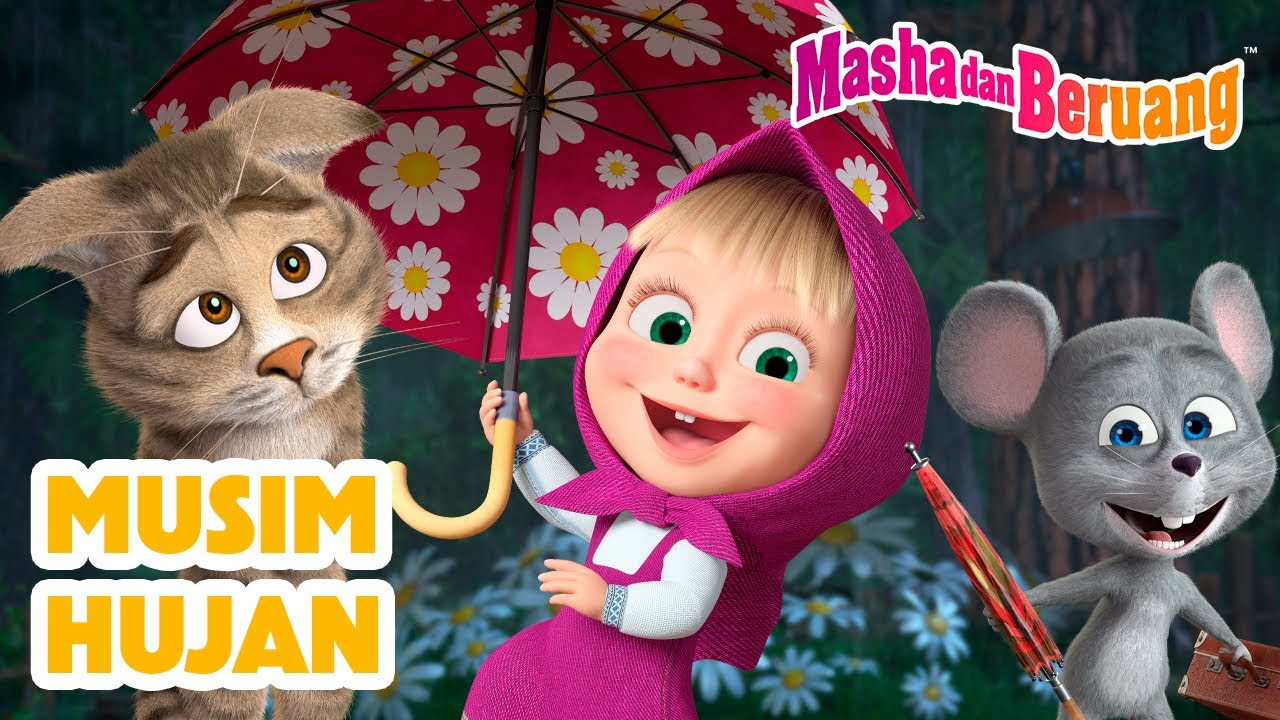 💦🌦 Musim Hujan 💨🌊 Episode Baru 5 September! 🎬 Koleksi kartun 👧 Masha dan Beruang