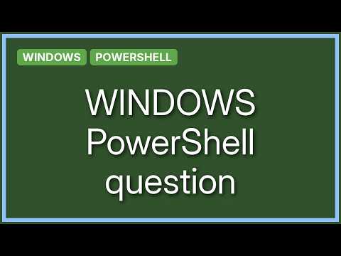 DevOps & SysAdmins: PowerShell Copy-Item Method Fails