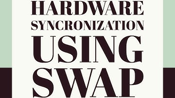 HARDWARE SYNCRONIZATION USING SWAP INSTRUCTION EXPLAINED (EASY WAY)