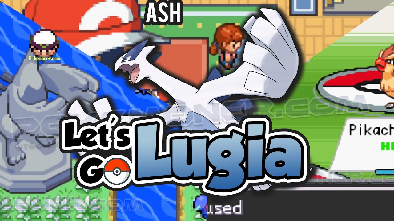 Pokémon Let's Go Lugia Português (Detonado- #01 ) - O Início em Johto [GBA]  