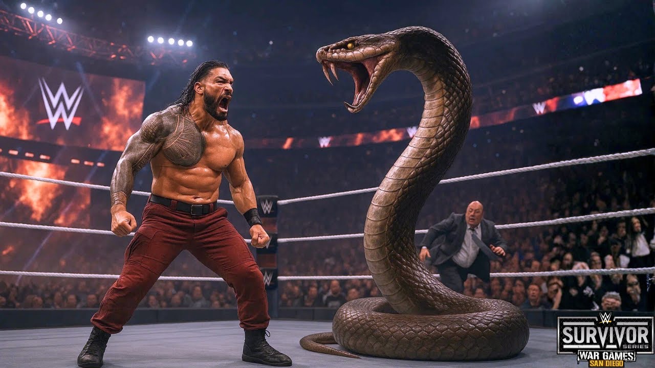 Эпическая битва: Роман Рейнс против Снейка ⚡ 