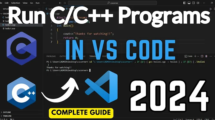 How to Run C/C++ Program in Visual Studio Code [2024] | Run C & C++ in VS Code