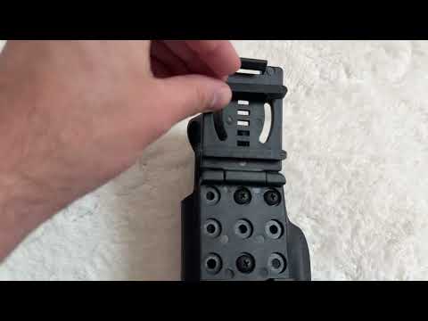 Кобура для ТТ із кайдекса пластикова (Kydex) з кріпленням Tek-Lok ms, видео 1