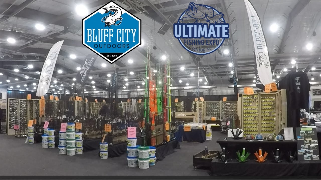 Setting Up an Entire Tackle Store at the Fishing Expo!!
