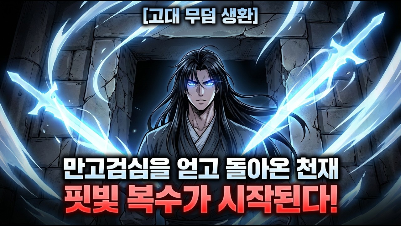 죽으라고 고분에 던져졌더니... '만고검심'을 깨우고 돌아온 임범의 피 비린내 나는 복수