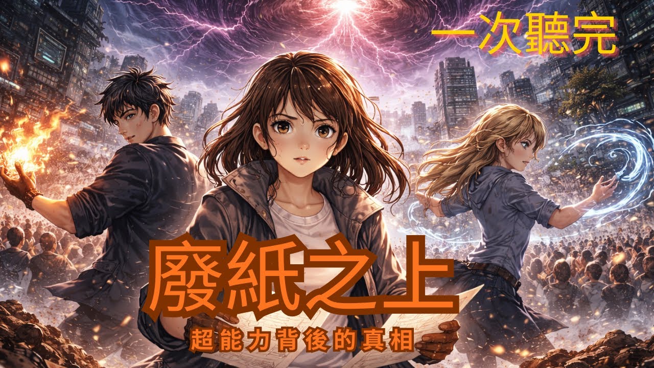 【原創｜一次聽完】廢紙之上：超能力背後的真相【有聲小說】