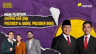 [LIVE] Pelantikan: Sumpah dan Janji Presiden & Wakil Presiden | Musyawarah