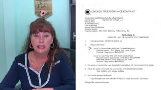 How to Read the Title Commitment