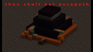 The truly inescapable minecraft prison