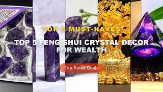 Cheap & Best Top 5 Feng Shui Crystal Decor For Wealth Unboxing & Review - 1pc Relieve Stress and Att Cheap & Best Top 5 Feng Shui Crystal Decor For Wealth Unboxing & Review - 1pc Relieve Stress and Att