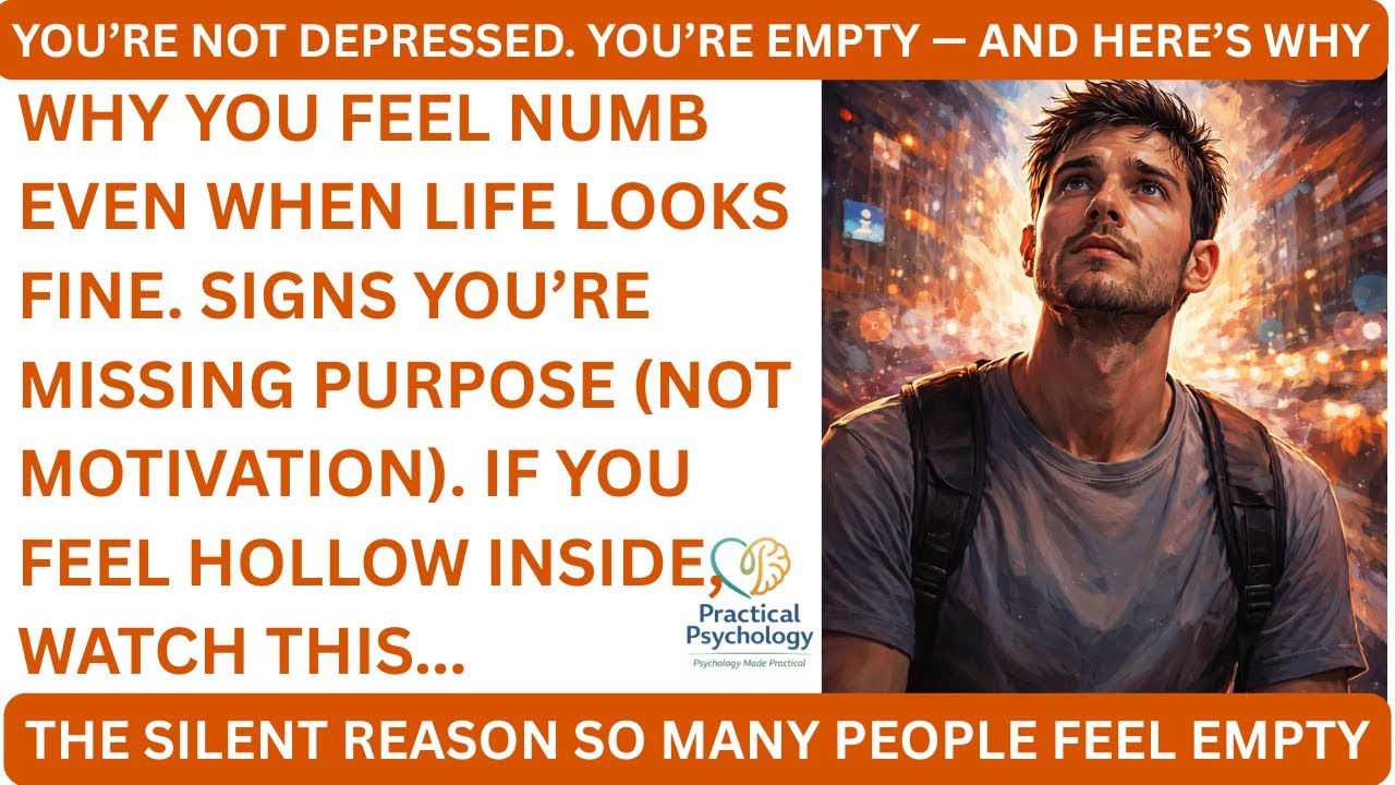 Why So Many People Feel Empty Even When Life Looks “Fine”
