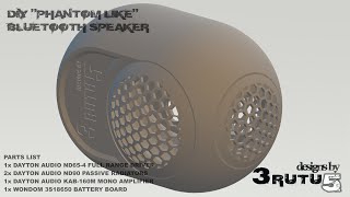 Diy Inspired By Devialet Phantom 12V Bluetooth Speaker Project Nd65-4