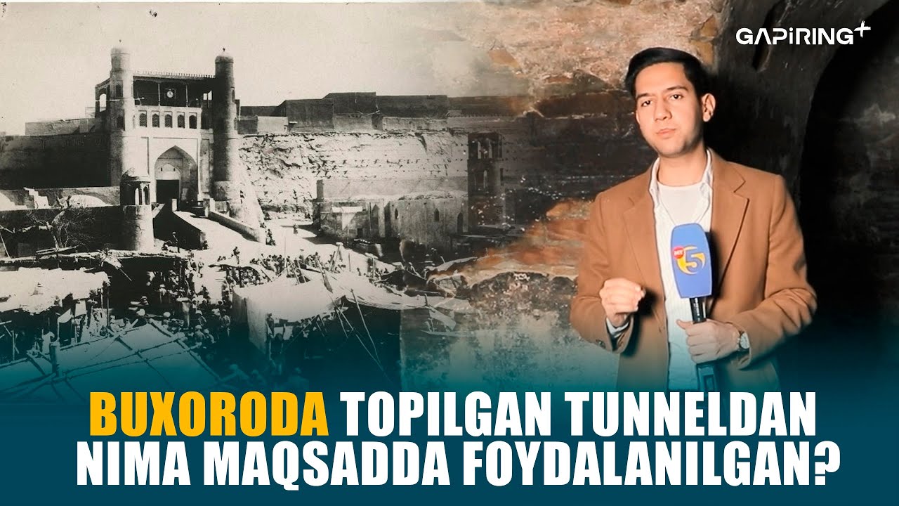 Buxoroda topilgan tunneldan nima maqsadda foydalanilgan? | GAPiRING+