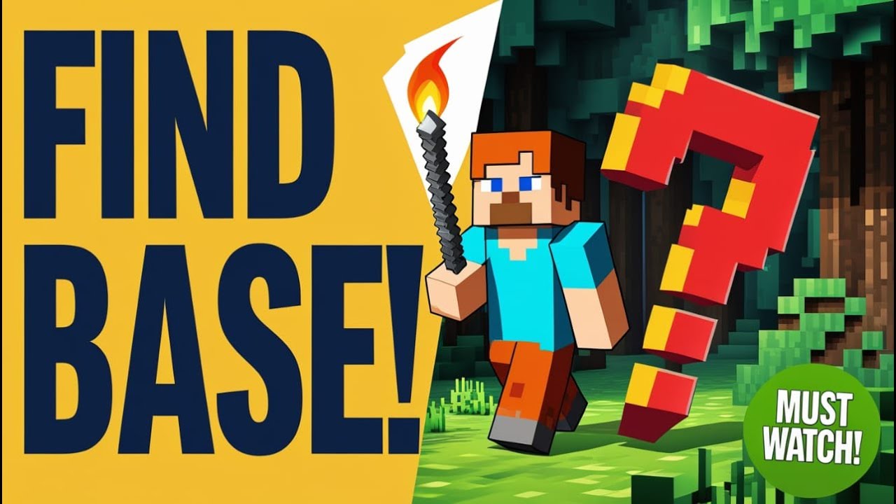 How to Find Your Base in Minecraft Without Coordinates - YouTube