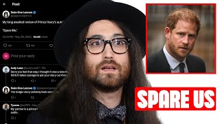 HARRY HUMILIATED: John Lennon's Son SHOCKINGLY MOCKS Him On X: 'Spare Me'