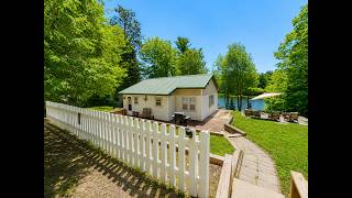 Spider Lake Waterfront Cottage for Sale | 100' Private Frontage | Traverse City MI | 4608 Avery Dr