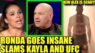 MMA Community Reacts to RONDA ROUSEY LOSES IT ON KAYLA HARRISON, Alex Pereira is Scary Huge!