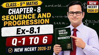 Class 9 Maths Ex-8.1 (All Questions) | Ganita Manjari Chapter 8 | Sequence And Progression |