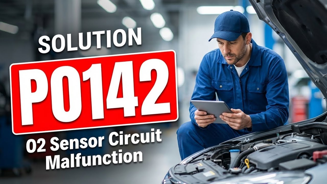 КАК ИСПРАВИТЬ ОШИБКУ P0142 OBD II - Неисправность цепи датчика кислорода, блок 1, датчик 3