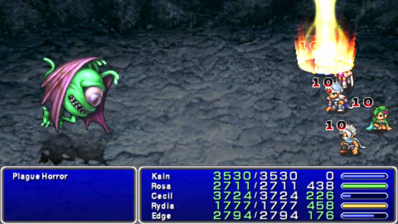 Final Fantasy IV (PSP) - Plague Horror (プレイグ "Plague")