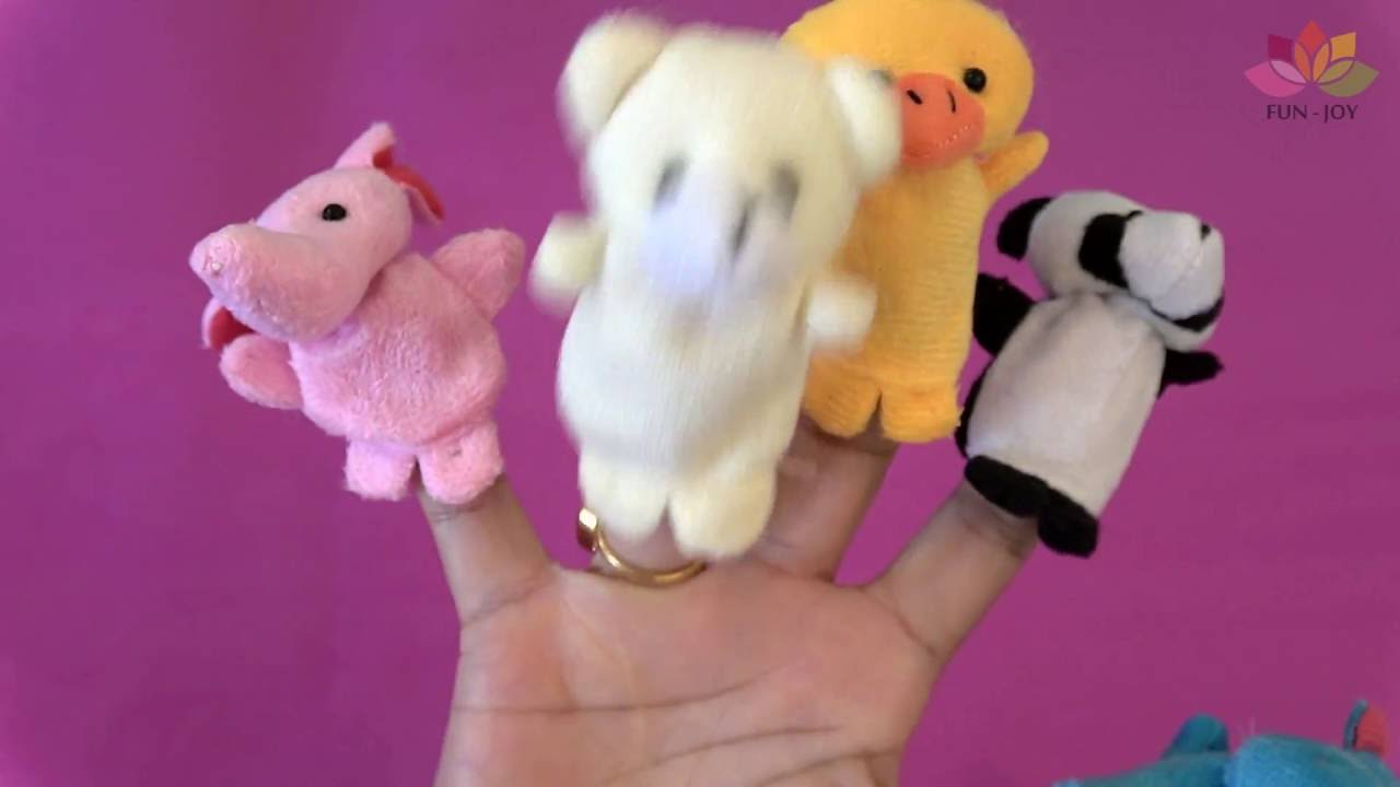 Animals Puppet Finger Family Part 2 YouTube