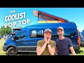 NEW Modular Pop Top Ford Transit Camper Van TOUR | ModVans MH1