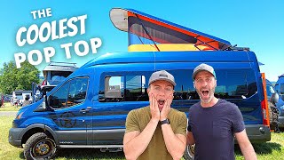 NEW Modular Pop Top Ford Transit Camper Van TOUR | ModVans MH1