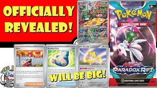 BIG New Cards Officially Revealed from Paradox Rift! These are a Big Deal! (Pokémon TCG News)