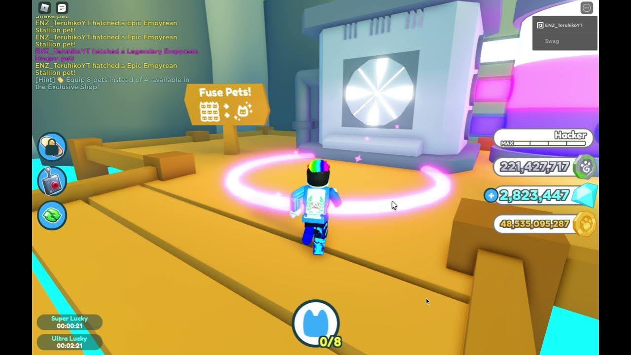 *NEW* BEST FUSING METHOD! FASTEST WAY TO GET GOLDEN EMPYREAN DRAGON! PET SIMULATOR X ROBLOX