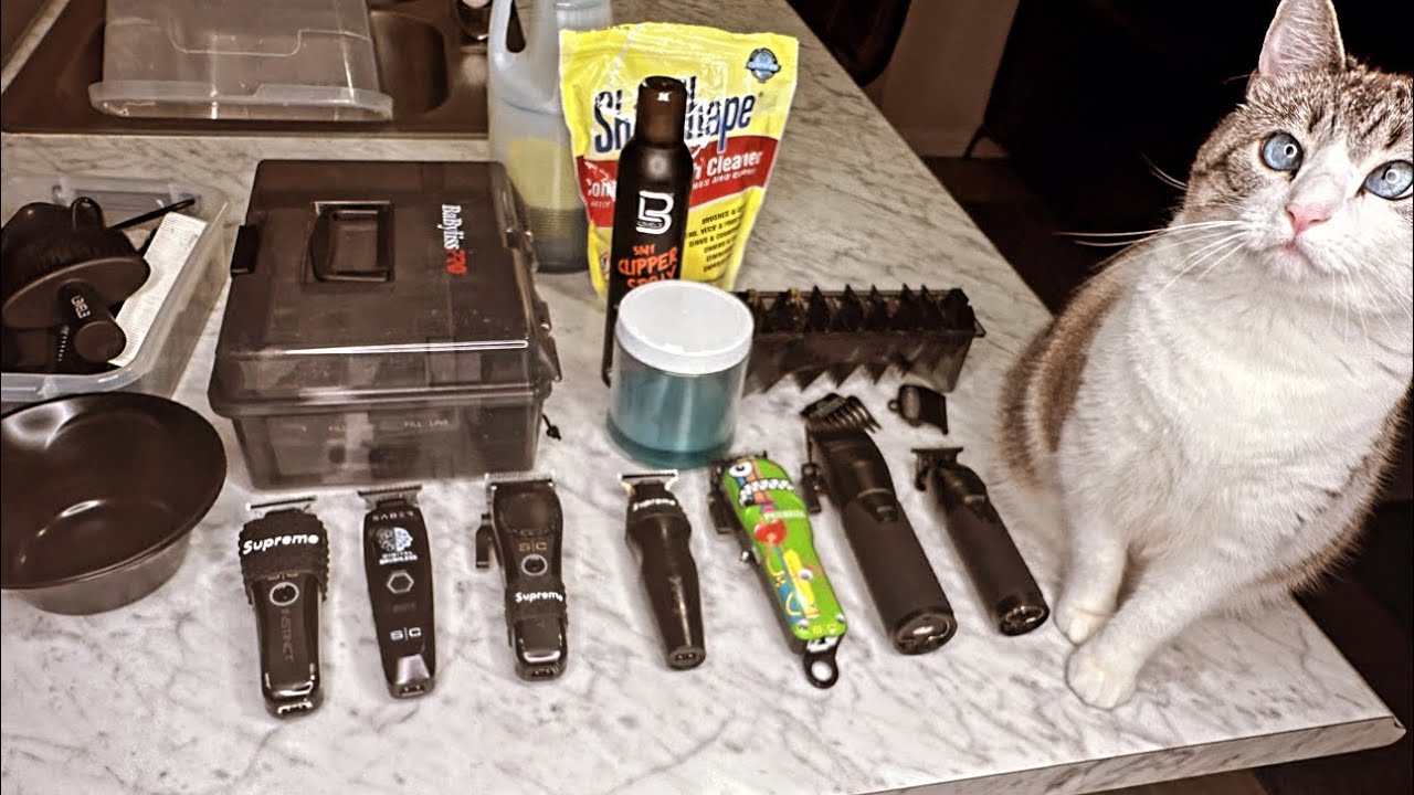 Learn how to clean/sanitize/and disinfect your barber tools ‼️ YouTube