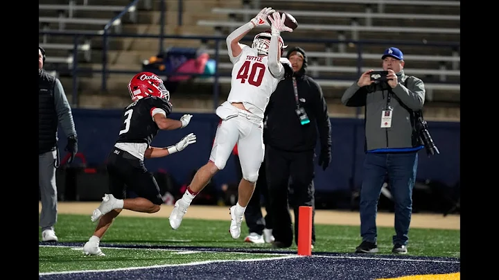 Watch Tuttle's game-winning TD pass to beat Elgin in Class 4A football final