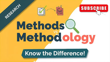 "Methods vs Methodology: Don’t Confuse These in Research!"