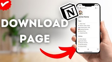 How To Make Page Available Offline On Notion?