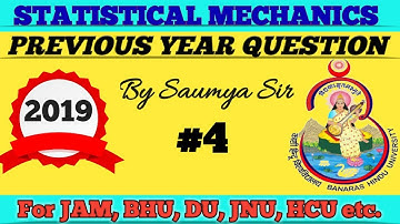 PREVIOUS YEAR QUESTIONS AND SOLUTIONS OF BHU 2019//THERMODYNAMICS//MSC ENTRANCE//DU,JNU,HCU