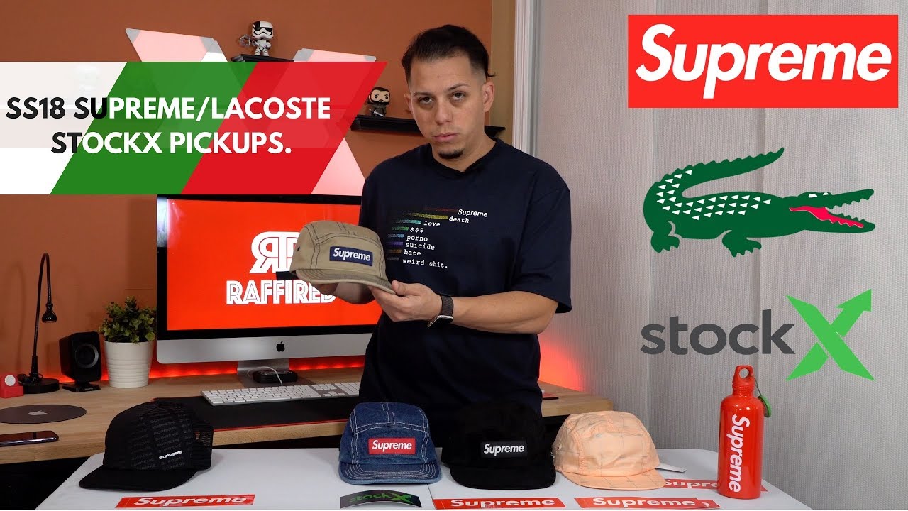 Supreme / Lacoste Collab Drop & StockX pickups!