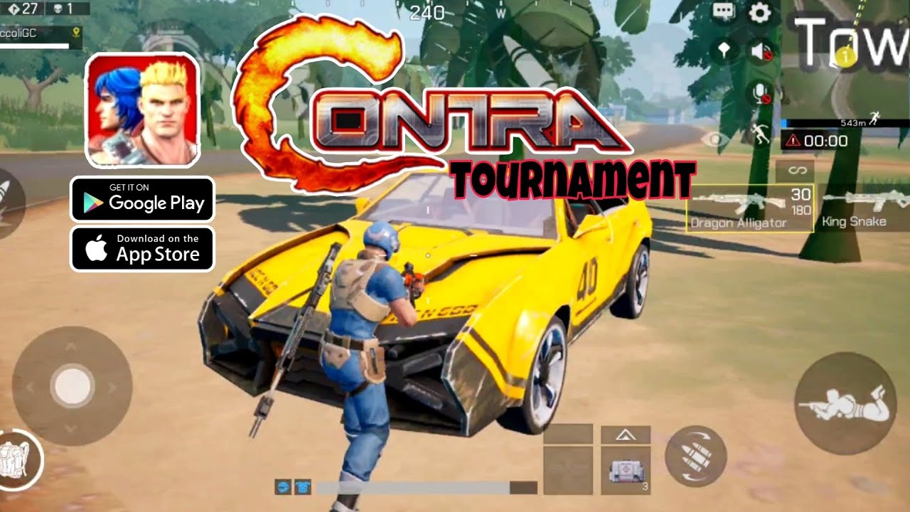 Contra: Tournament gameplay - Battle Royale FPS game (Early access) android iOS