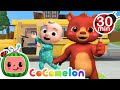 Wheels on the Bus and More! | CoComelon Furry Friends | Animals for Kids