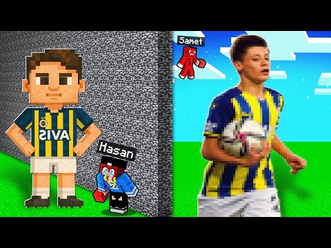 I TROLLED HASAN WITH ARDA GÜLER IN THE BUILDING BATTLE!! - Minecraft