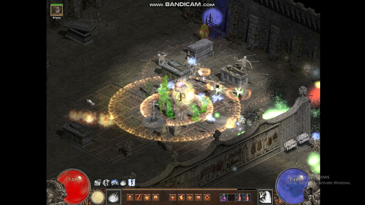 Diablo 2 median XL 2.0 amazon spear in DUC YouTube
