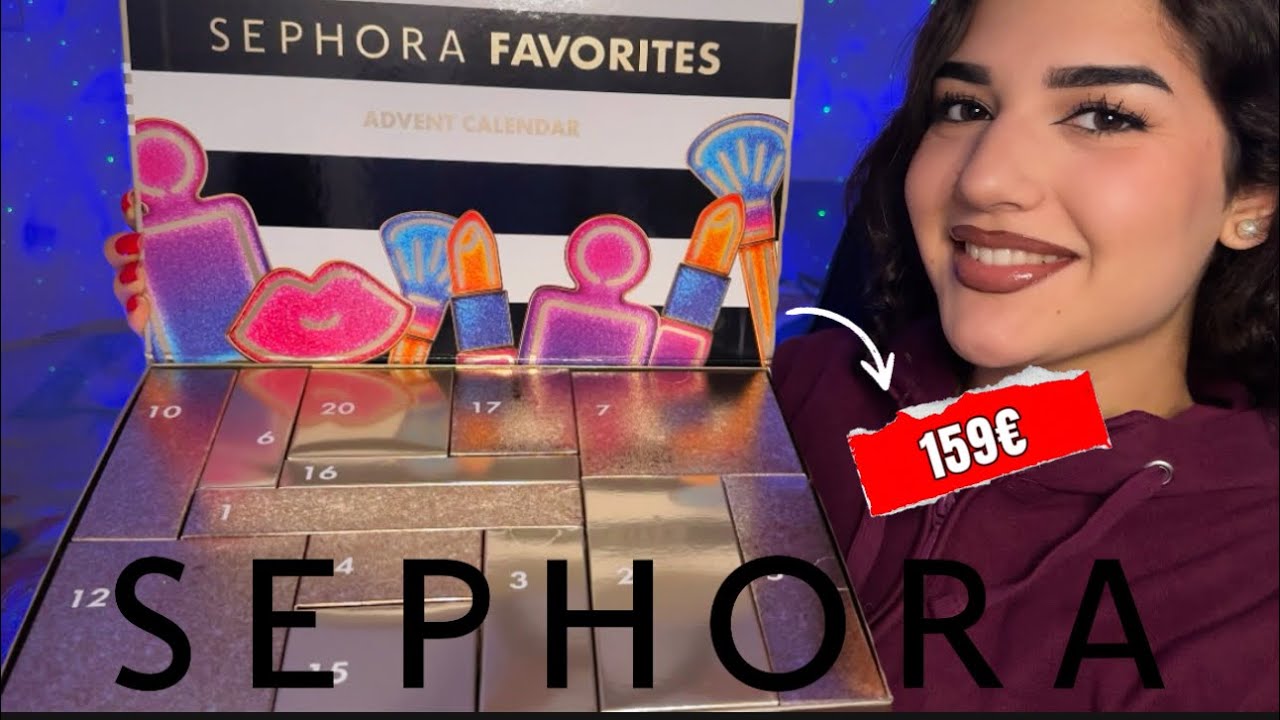 ASMR ABRIENDO CALENDARIO DE ADVIENTO DE SEPHORA 💄😍💸 ¿Merece la pena? 