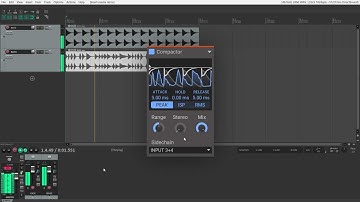 How to set up Kilohearts Compactor with a sidechain input: Windows, Reaper, VST3