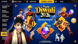 DIWALI 2026 FREE REWARDS 🪔 Free Fire Max screenshot 1